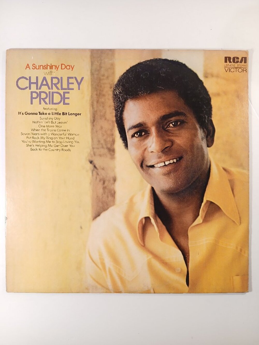 Charley Pride - A Sunshiny Day - Vinyl LP Record